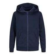 Jack & Jones Jjebradley Sweat Zip Hood Noos Lacivert Erkek Sweatshirt