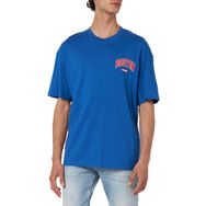 Jack & Jones Jjebradley Varsity Back Tee SS On Styd Mavi Nautical Blue Erkek T-Shirt