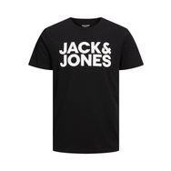 Jack & Jones JJECORP LOGO TEE SS O-NECK NOOS Black Erkek T-shirt