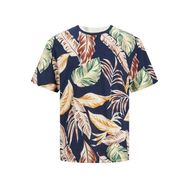 Jack & Jones Jjejeff Aop Tee SS SN Navy Blazer Erkek T-shirt