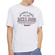 Jack & Jones Jjelogo Tee Ss O-Neck 2 Col Aw24 SN Beyaz Erkek T-shirt