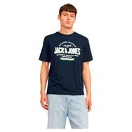 Jack & Jones Jjelogo Tee Ss O-Neck 2 Col Aw24 SN Navy Blazer Erkek T-shirt