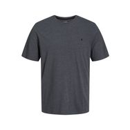 Jack & Jones Jjepaulos Tee Ss Crew Neck Noos PLS Dark Grey Melange Erkek T-shirt