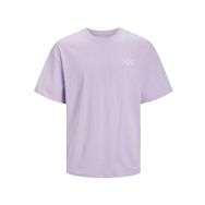 Jack & Jones Jjeriley Tee Crew Neck Purple Rose Erkek T-shirt
