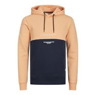 Jack & Jones Jjeryder Blocking Sweat Hood Noos Apricot Ice Erkek Sweatshirt