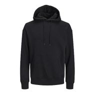 Jack & Jones Jjestar Black Basic Sweat Hood Noos Kapüşonlu Erkek Sweatshirt