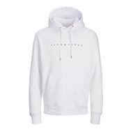 Jack & Jones Jjestar Sweat Hood Noos Beyaz Erkek Sweatshirt