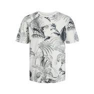 Jack & Jones Jjguru AOP Tee Ss O-Neck Cloud Dancer Erkek T-shirt