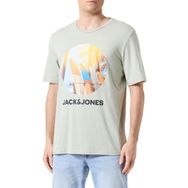 Jack & Jones Jjnavin Tee SS Crew Neck Desert Sage Erkek T-shirt
