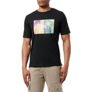 Jack & Jones Jjnavin Tee SS Siyah Bisiklet Yaka Erkek T-shirt