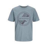 Jack & Jones Jjrio Tee Ss Mavi Goblin Blue Bisiklet Yaka Erkek T-shirt