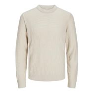 Jack & Jones Jjroy Knit Crew Neck Moonbeam Erkek Örgü Kazak