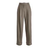 Jack & Jones Jjxx Jxmary Pleat Fu Mw Pant Tlr Noos Brindle Kadın Pantolon