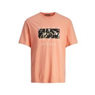 Jack & Jones Joraruba AOP Branding TEE SS Crew Neck Somon Erkek T-shirt