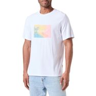 Jack & Jones Joraruba Sunset Branding Tee Ss C.n Parlak Beyaz Erkek T-shirt
