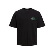 Jack & Jones Jorbrink Studio Photo Tee Ss Crew Neck Siyah Erkek T-shirt