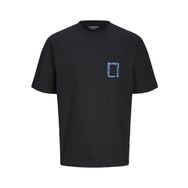 Jack & Jones Jorbrooklyn Graphic Back Tee Ss C.n Siyah Erkek T-shirt