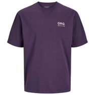 Jack & Jones Jorcanon Tee Ss Crew Neck Styd Mysterioso Erkek T-shirt