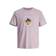 Jack & Jones Jorcasey Tee Ss Crew Neck Lila Erkek T-shirt