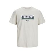 Jack & Jones Jorcobin Tee Ss Moonbeam Bisiklet Yaka Erkek T-shirt