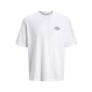 Jack & Jones Jorconte Tee Ss Crew Neck Styd Parlak Beyaz Erkek T-shirt