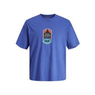 Jack & Jones Jordelirium Tee Ss Crew Neck TG Mavi Erkek T-shirt
