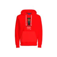 Jack & Jones Jordenimdog Sweat Hood Kırmızı Erkek Sweatshirt