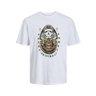 Jack & Jones Jorheavens Tee Ss Crew Neck Sn Parlak Beyaz Erkek T-shirt