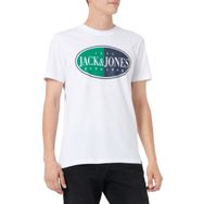 JAck & Jones Jorinternational Tee Ss Parlak Beyaz Bisiklet Yaka Erkek T-shirt