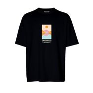 Jack & Jones Jorlafayette Tee Ss Crew Neck 1 FST LN Siyah Erkek T-shirt