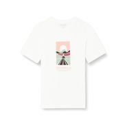 Jack & Jones Jorlafayette Tee Ss Crew Neck 1 FST Parlak Beyaz Erkek T-shirt