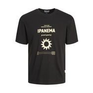Jack & Jones Jormarbella Tee SS Crew Neck Siyah Erkek T-shirt