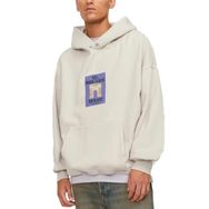 Jack & Jones jorontario Graphic Sweat Hood Kırık Beyaz Erkek Sweatshirt