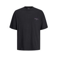 Jack & Jones Jorsantorini Graphic Tee SS Crew Neck SN Siyah Erkek T-shirt