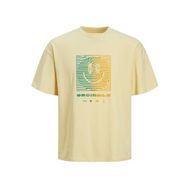 Jack & Jones Jorscope Tee SS Crew Neck TG Sarı Erkek T-shirt