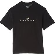 Jack & Jones Jorsilverlake Puff Tee S Crew Neck LN Siyah Erkek T-shirt