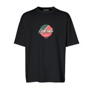 Jack & Jones Jortampa Tee Ss Crew Neck 1 FST Siyah Erkek T-shirt