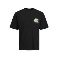 Jack & Jones Jortoast Tee Ss Crew Neck TG LN Siyah Erkek T-shirt