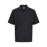 Jack & Jones Jorvalencia Ottoman SS Siyah Polo Erkek T-shirt