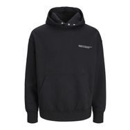 Jack & Jones Jorvesterbro Back Sweat Hood SN Black Erkek Sweatshirt