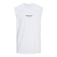 Jack & Jones Jorvesterbro Parlak Beyaz Kolsuz Sn Tank Top Erkek T-shirt