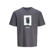 Jack & Jones Jorvesterbro Picture Tee Ss Crew Neck SN Demir Gate Erkek T-shirt