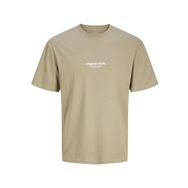 Jack & Jones Jorvesterbro Tee SS Crew Neck Noos Silver Sage Erkek T-shirt