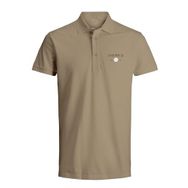 Jack & Jones Jprblaalfie SS FST Traverten Polo Erkek T-shirt