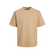 Jack & Jones Jprblafelix SS Tee Koyu Bej Erkek T-shirt