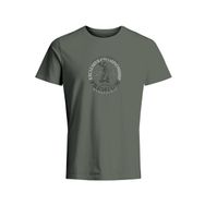 Jack & Jones Jprblubraxton Ss Tee Crew Neck FST Laurel Wreath Erkek T-shirt