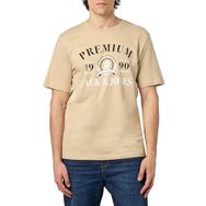 Jack & Jones Jprblucameron Ss Tee Crew Neck FST Çavdar Tarlaları Erkek T-shirt