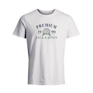 Jack & Jones Jprblucameron Ss Tee Crew Neck FST Cloud Dancer Erkek T-shirt