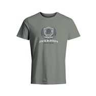 Jack & Jones Jprblucameron Ss Tee Crew Neck FST Laurel Wreath Erkek T-shirt
