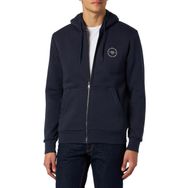 Jack & Jones Jprblushield Teddy Sweat Zip SG SN Koyu Lacivert Erkek Sweatshirt